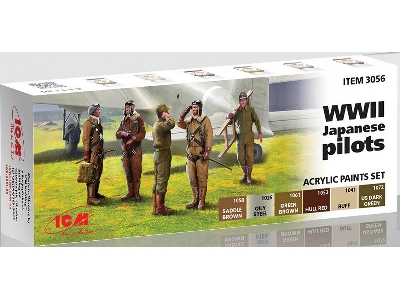 Acrylic Paints Set For WWII Japanese Pilots - image 1