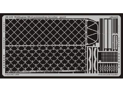 Wellington Mk. I Mid. fuselage interior 1/48 - Trumpeter - image 2