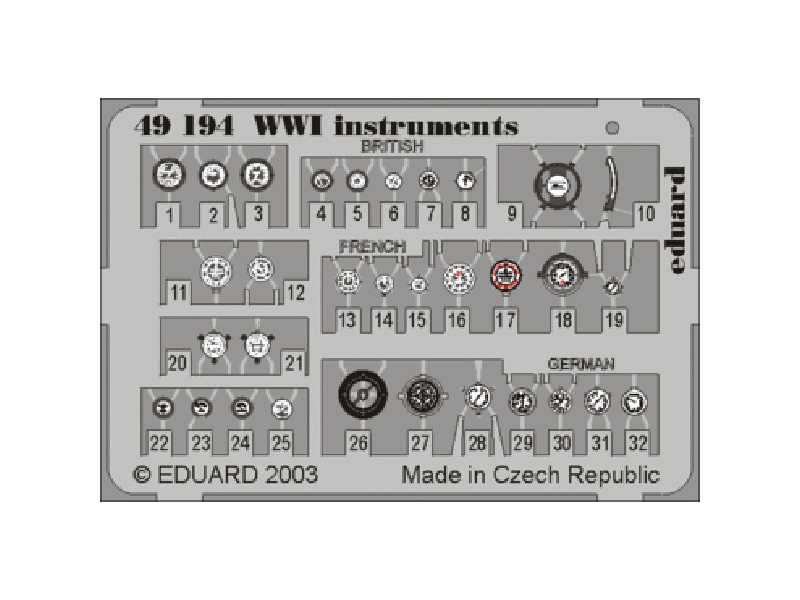 WWI Instruments 1/48 - image 1