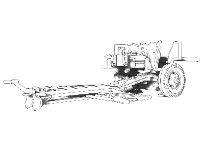 Us M-1 57mm At Gun On M-2 Carriage - image 7