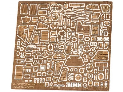 Photo-etched: Mi-24 V/D/P, Mi-35m Pilots Interior - image 1