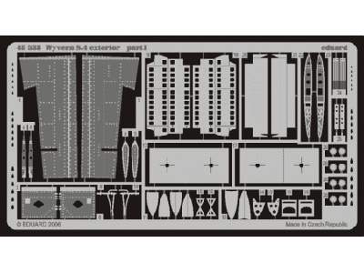 Wyvern S.4 exterior 1/48 - Trumpeter - image 1