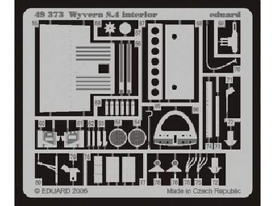 Wyvern S.4 interior 1/48 - Trumpeter - image 1
