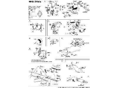 Photo-etched: Mig-21 Bis - image 2