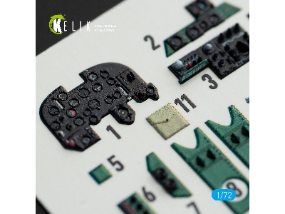 M6a1 Seiran Interior 3d Decals For Tamiya Kit - image 4