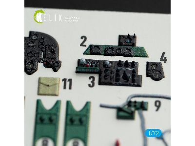 M6a1 Seiran Interior 3d Decals For Tamiya Kit - image 5
