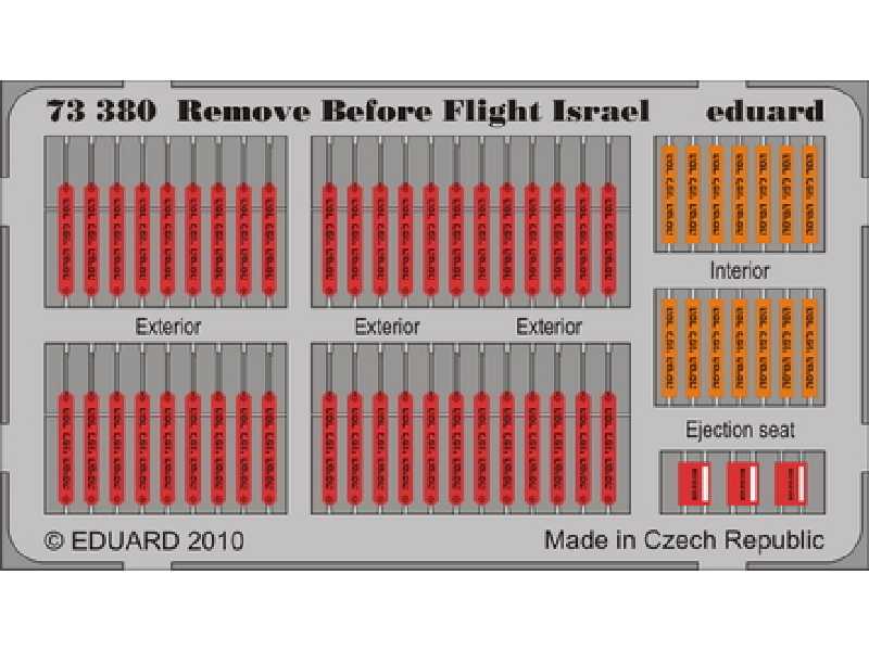 Remove Before Flight - Israel 1/72 - image 1