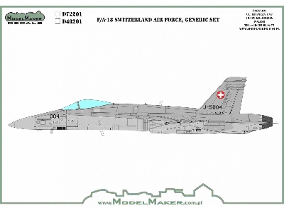 F/A-18c/D Switzerland Air Force, Generic Set - image 2