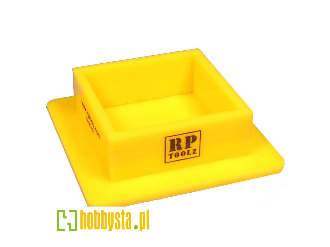 Single Plastic Holder For Tamiya Bottles (Yellow) - image 1 Single Plastic Holder For Tamiya Bottles (Yellow) - image 1