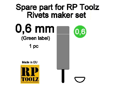 Spare Part For Rp Toolz Rivets Maker Set 0,6 - image 1