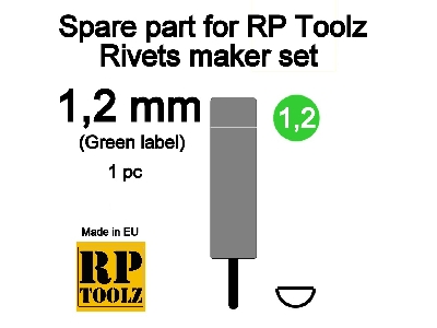 Spare Part For Rp Toolz Rivets Maker Set 1,2 - image 1