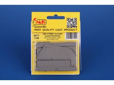 Tbf-3/Tbm-3 Avenger Control Surfaces (For Accurate M., Italeri And Academy Kits) - image 2