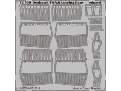 Seahawk FGA.6 landing flaps 1/72 - Hobby Boss - image 1