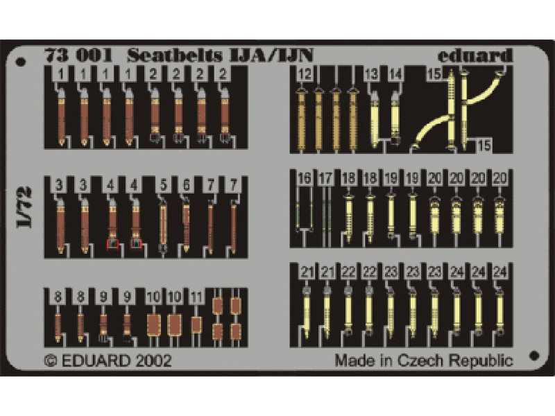 Seatbelts IJA/ IJN 1/72 - image 1