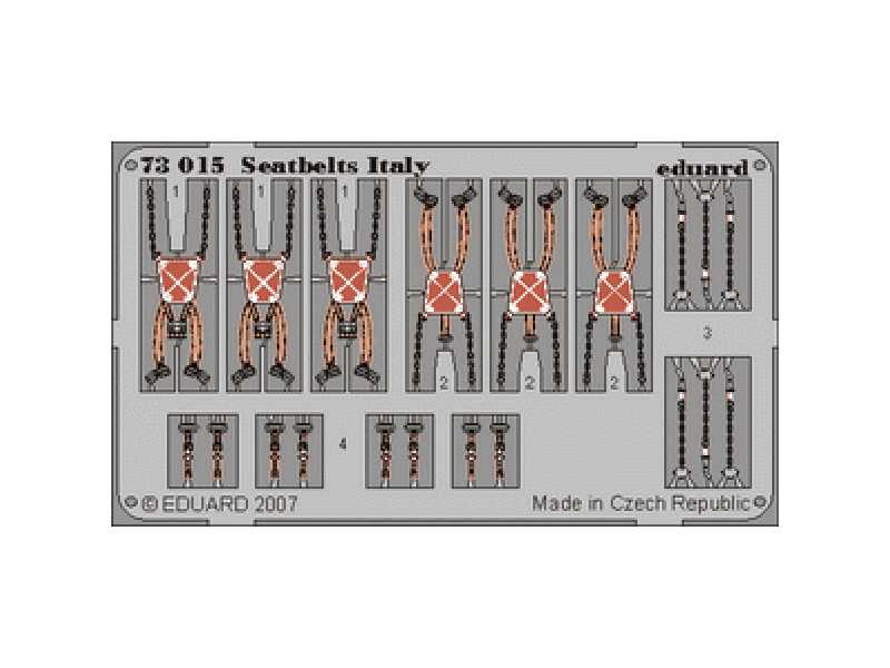 Seatbelts Italy WWII 1/72 - image 1