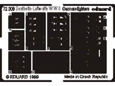 Seatbelts Luftwaffe Fighters 1/72 - image 1