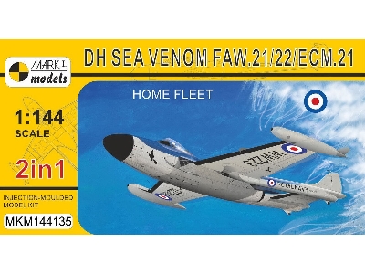 De Havilland Sea Venom Faw.21 / 22 / Ecm.21 - Home Fleet (2in1 Kit) - image 1