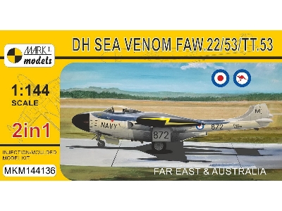 De Havilland Sea Venom Faw.22 / 53 / Tt.53 - Far East & Australia (2in1 Kit) - image 1