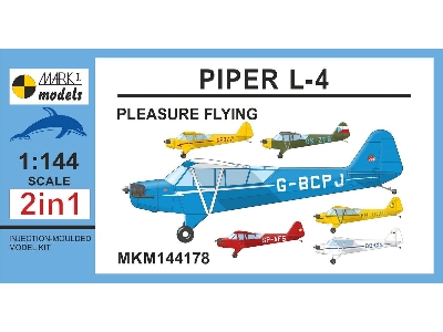 Piper L-4 'plaesure Flying' (2 In 1) - image 1