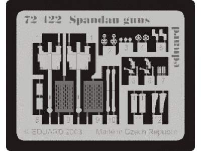 Spandau Guns WWI 1/72 - image 1