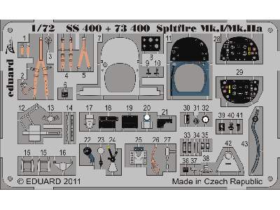 Spitfire Mk. I/Mk. IIa S. A. 1/72 - Airfix - image 2