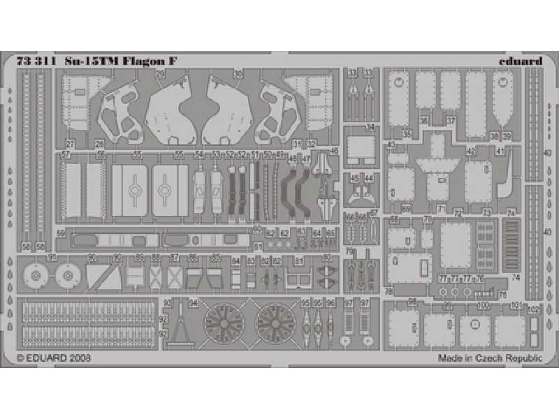 Su-15TM Flagon-F S. A. 1/72 - Trumpeter - image 1