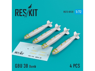 Gbu 38 Bomb (4 Pcs) (A-10, F-16, F-15,f-22, F-35) - image 1