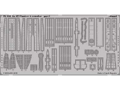 Su-27 Flanker A exterior 1/72 - Icm - image 1