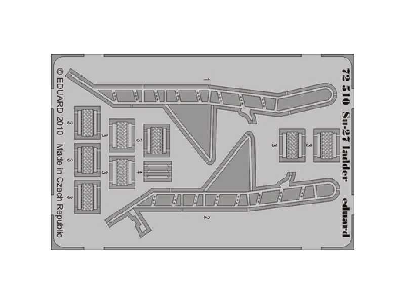 Su-27 ladder 1/72 - Icm - image 1