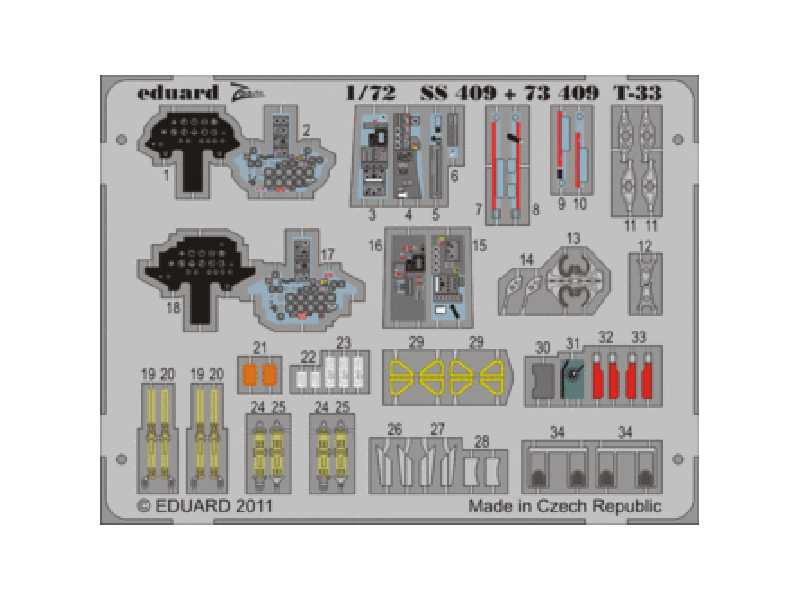 T-33 S. A. 1/72 - Platz - image 1