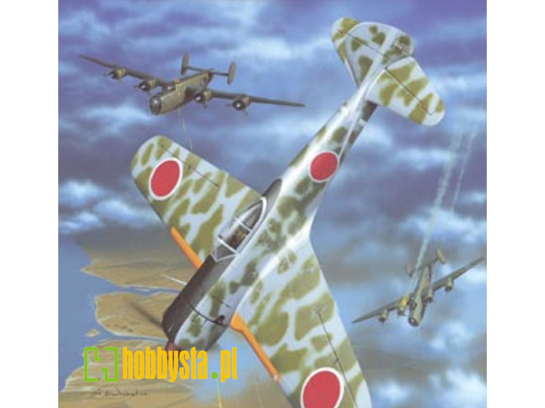 Nakajima Ki-43-ii Hayabusa - Japanese Fighter (Chalk Paper) - image 1 Nakajima Ki-43-ii Hayabusa - Japanese Fighter (Chalk Paper) - image 1