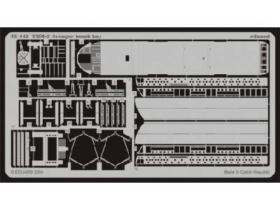 TBM-3 bomb bay 1/72 - Hasegawa - image 1