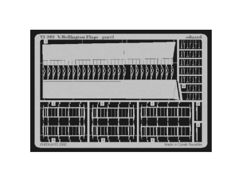 Wellington flaps 1/72 - CMK / MPM - image 1