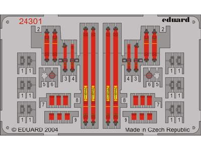 Sabelt 6 points Red 1/43 - image 1