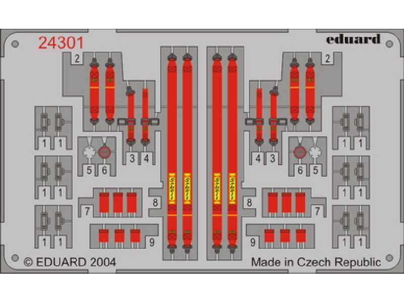 Sabelt 6 points Red 1/43 - image 1