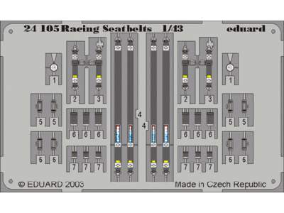 Sparco 4 points Black 1/43 - image 1