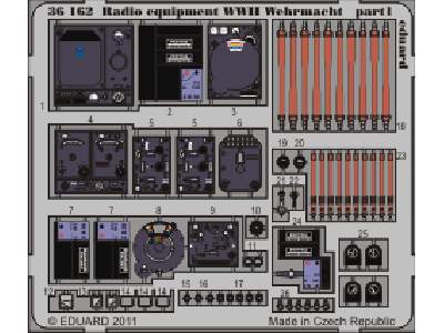 Radio Equipment WWII Wehrmacht 1/35 - image 2