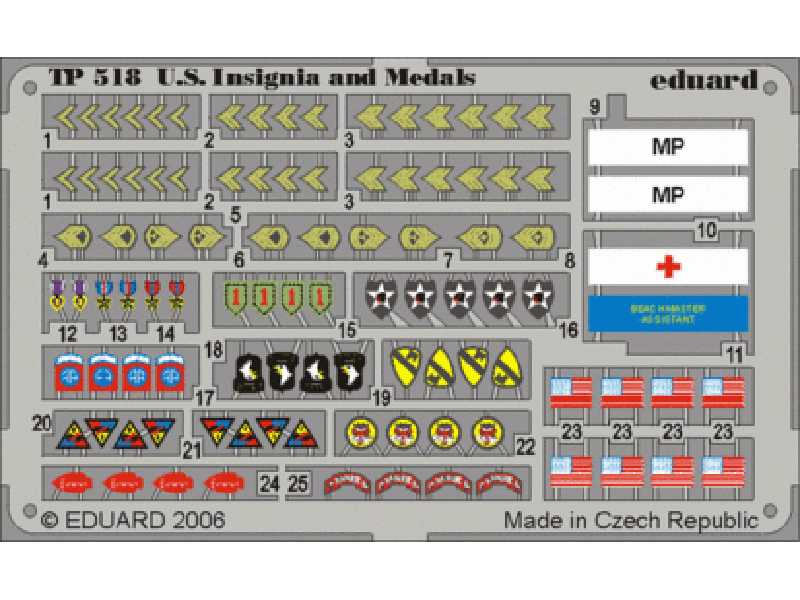 US Insignia and Medals WWII 1/35 - image 1