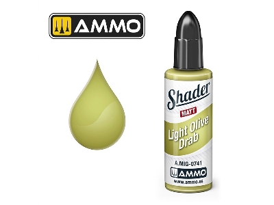 A.Mig 0741 Light Olive Drab Shader Matt - image 1