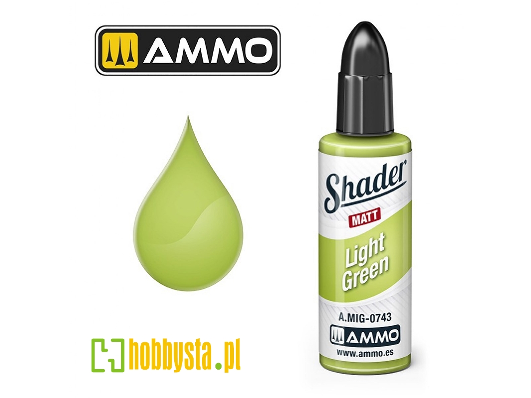 A.Mig 0743 Light Green Shader Matt - image 1 A.Mig 0743 Light Green Shader Matt - image 1