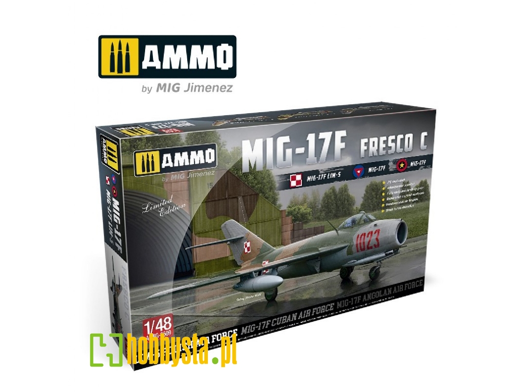 Mig-17f / Lim-5 Fresco C Poland-cuba-angola - Limited Edition (Basic Kit) - image 1 Mig-17f / Lim-5 Fresco C Poland-cuba-angola - Limited Edition (Basic Kit) - image 1