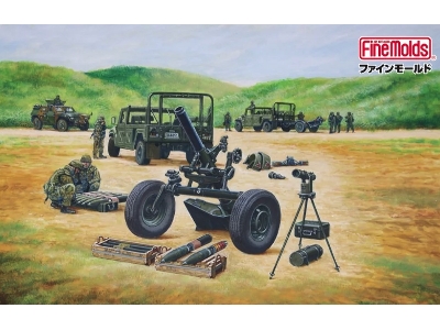 Jgsdf 120mm Mortar Rt W/ Heavy Mortar Towing Truck - image 2