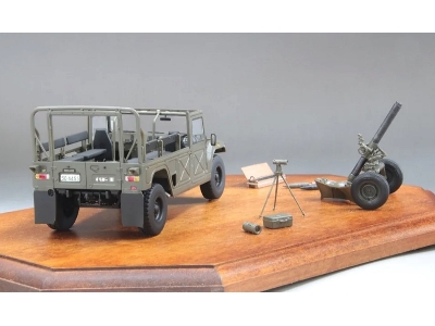 Jgsdf 120mm Mortar Rt W/ Heavy Mortar Towing Truck - image 6
