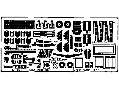 Scharnhorst 1/700 - Tamiya - image 3