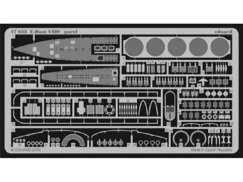 U-Boat VIID 1/144 - Revell - image 1