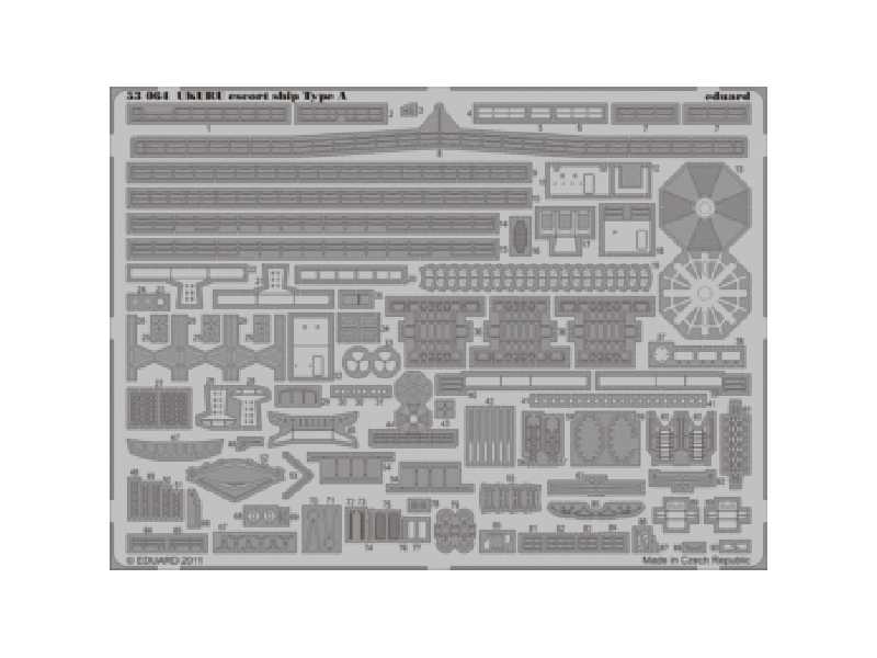 UKURU escort ship Type A 1/350 - Pit Road - image 1