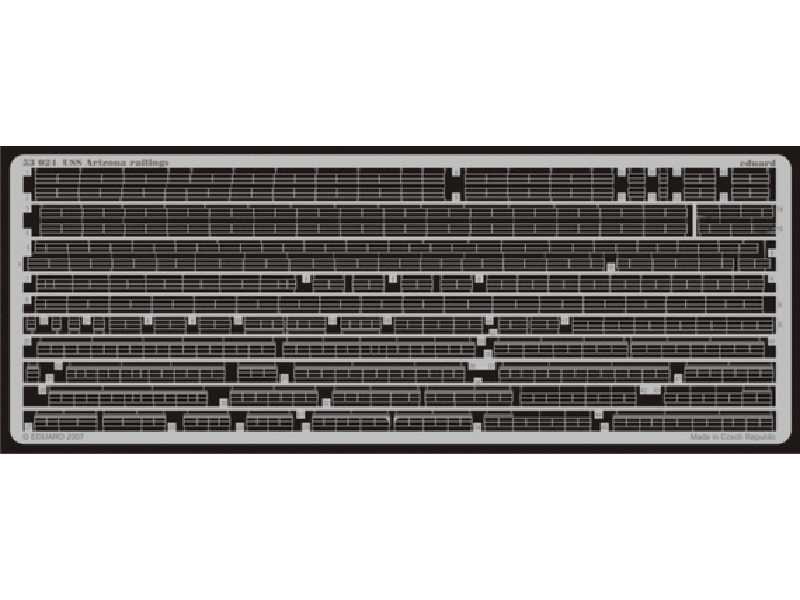 USS Arizona railings 1/350 - Mini Hobby Model - image 1