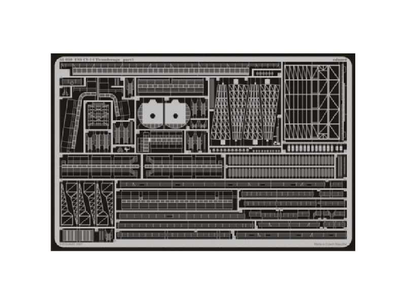 USS CV-14 Ticonderoga 1/350 - Trumpeter - image 1