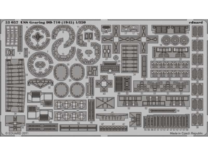 USS Gearing DD-710 (1945) 1/350 - Dragon - image 1