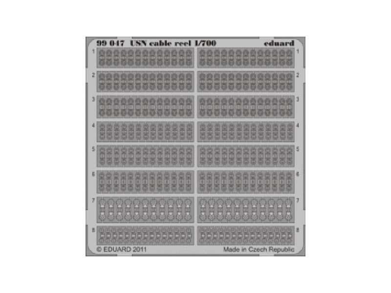 USN cable reel 1/700 - image 1